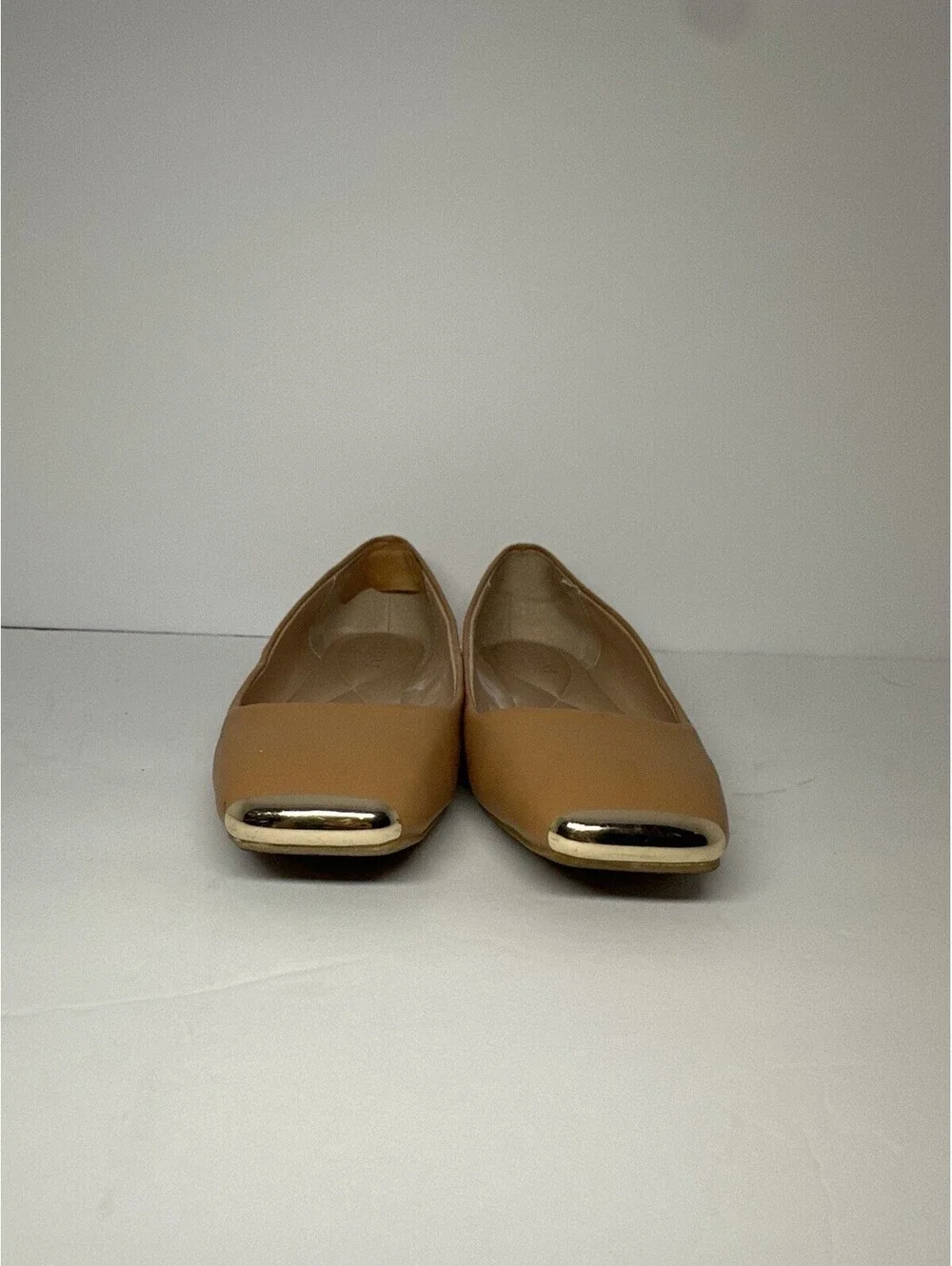 Women’s Size 7.5 Alfani Ballet Flat Stepflex Caramel Shoe